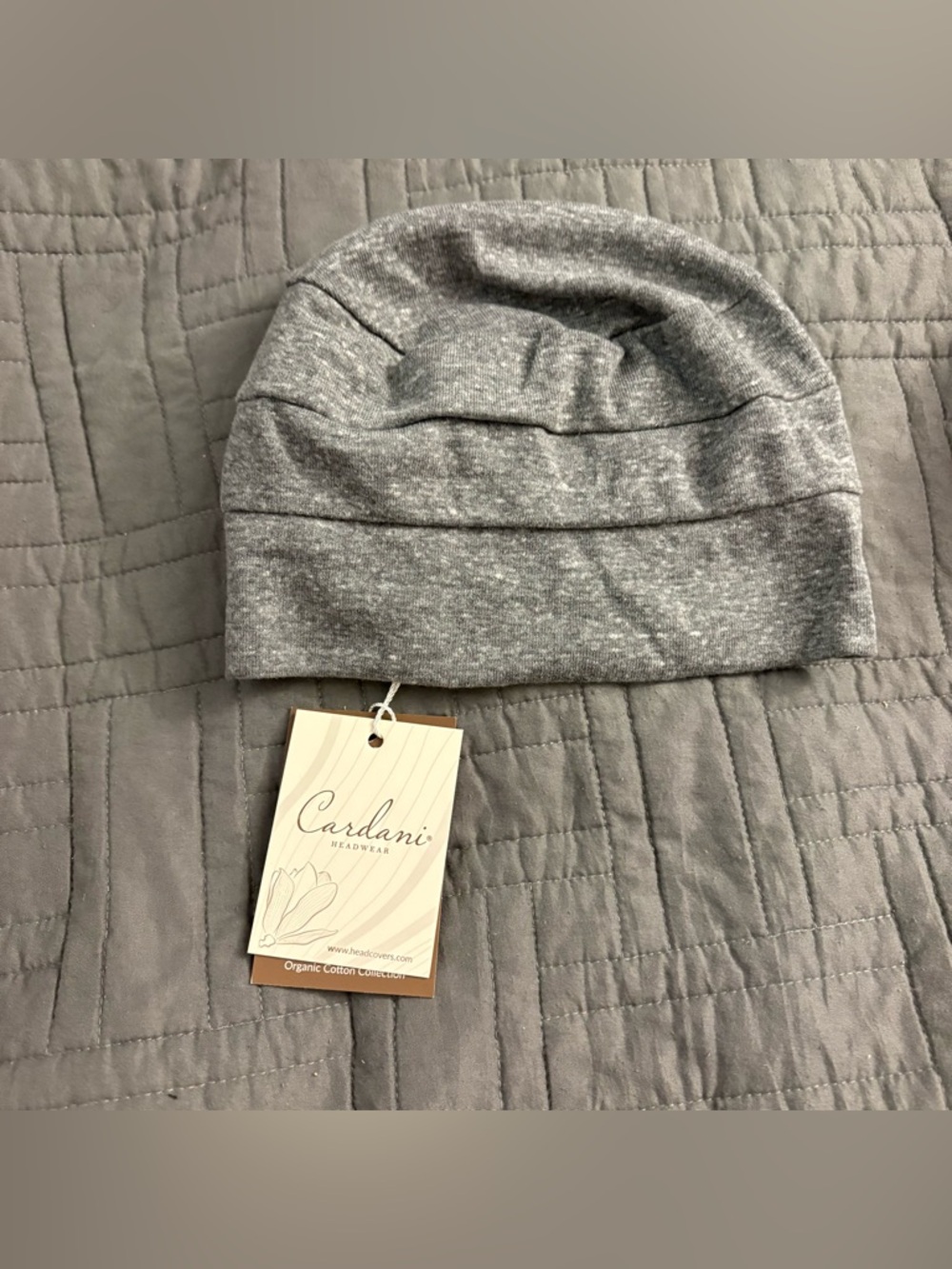 Cardani Gray Beanie Hat